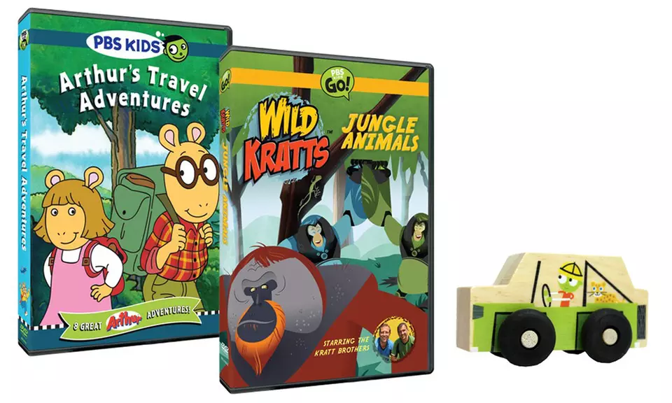 PBS Character DVD and Toy Bundles (3-Piece) - Second Medium