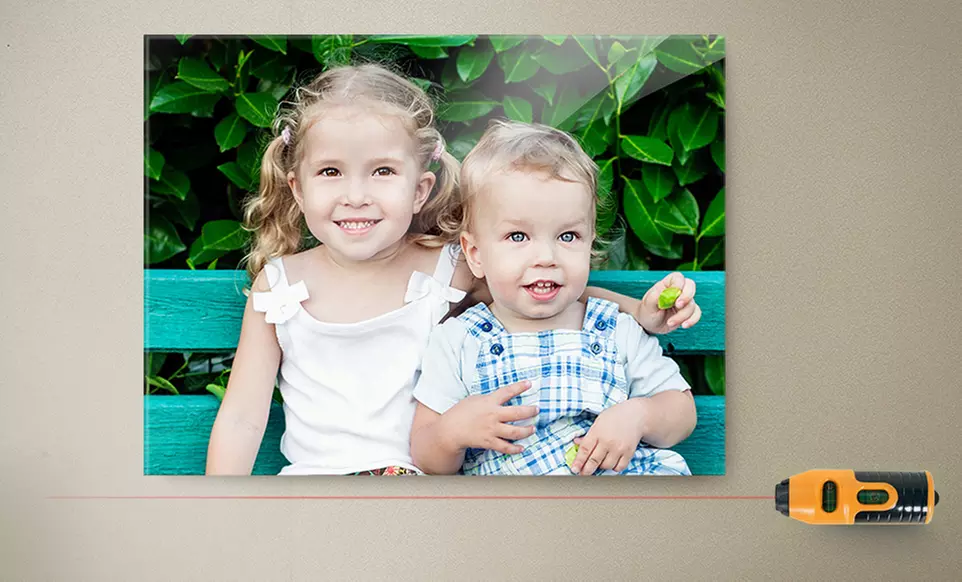 Glass Prints with Free Laser Level from ImageToGlass.com (Up to 82% Off) - Primary Image