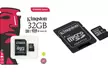 Cartes Kingston MicroSD UHS-1, en 32, 64 ou 128 Go - Second Medium
