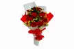 12, 20, 30, 25, or 100 Roses – Handheld Bouquet or Cylinder Box – In a Choice of Color at Fikra w Hadiya - Image 4