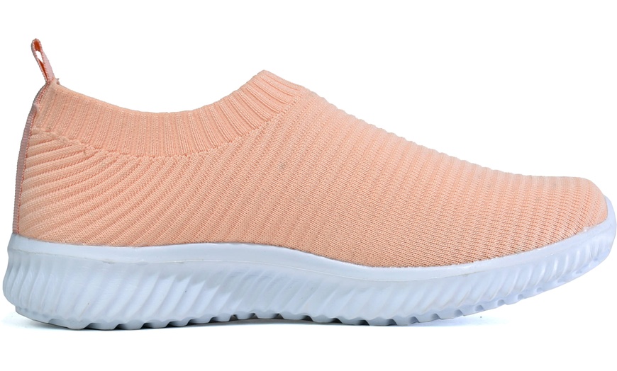 Image 3: Women's Casual Slip On Trainers