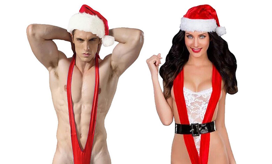 Image 3: His and Hers Christmas Lingerie