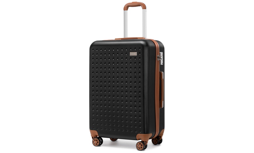 Image 7: Valise ABS avec design circulaire