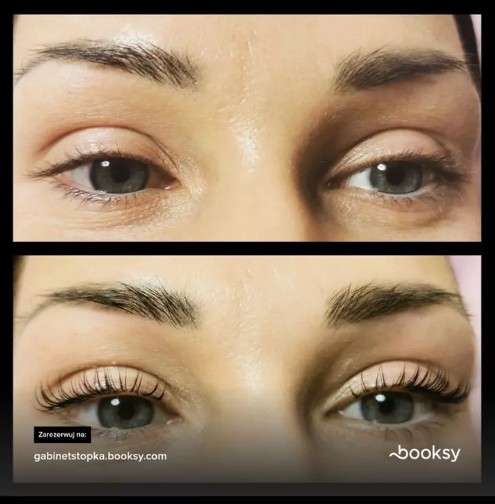 Lifting/laminacja, henna i botox rzęs