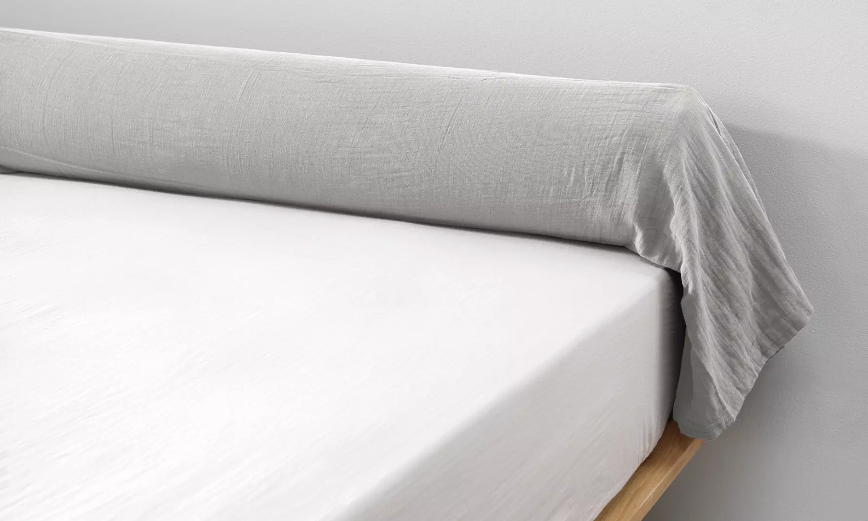 Taie de traversin en gaze de coton