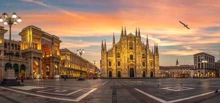 Option 1: Newark (EWR): Depart on 11/21/26 - ✈ 5 Days in Milano: Fashion, Style, Air & Hotel from Worldee