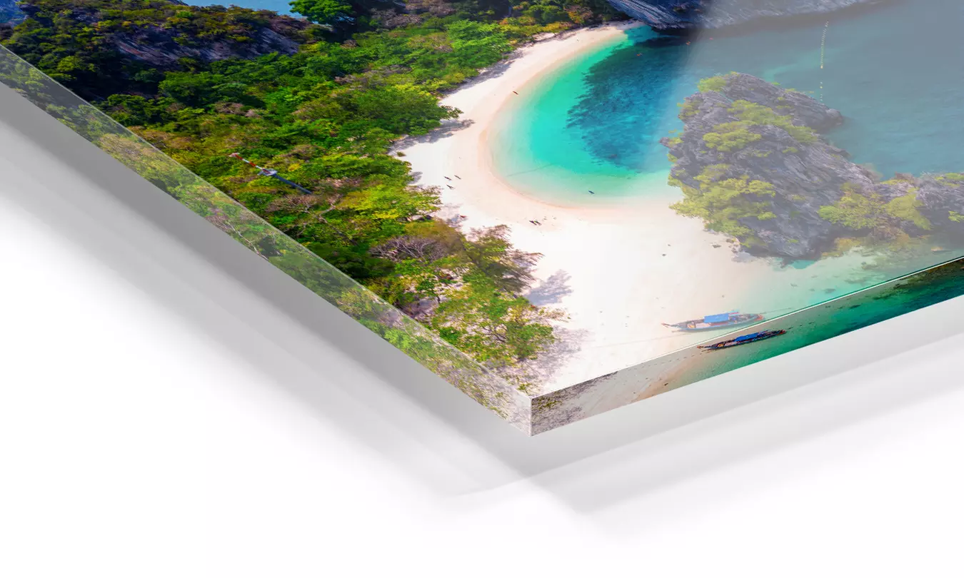 Personalisierbares Foto auf Plexiglas