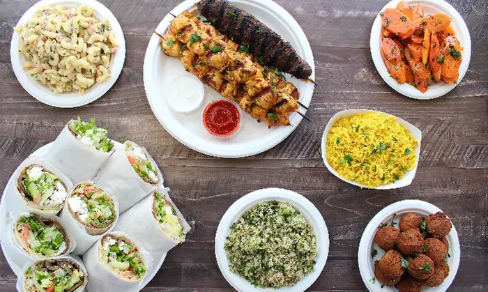 $14 for $20 Worth of Kebabs, Falafel, and Mediterranean Salads at The Kebab Shop in Cupertino - Primary Image