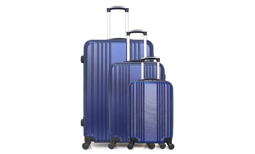 Image 14: Hero Three-Piece Luggage Set