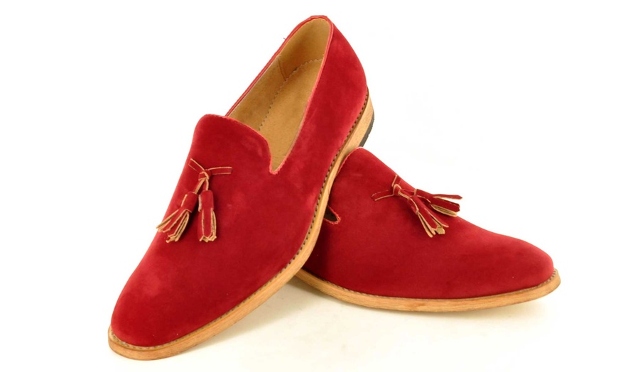 Image 22: Slip-On Tassel Loafers