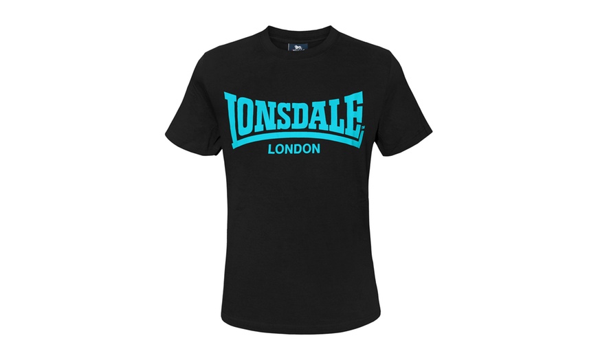 Image 3: T-shirt da uomo Lonsdale in 100% cotone