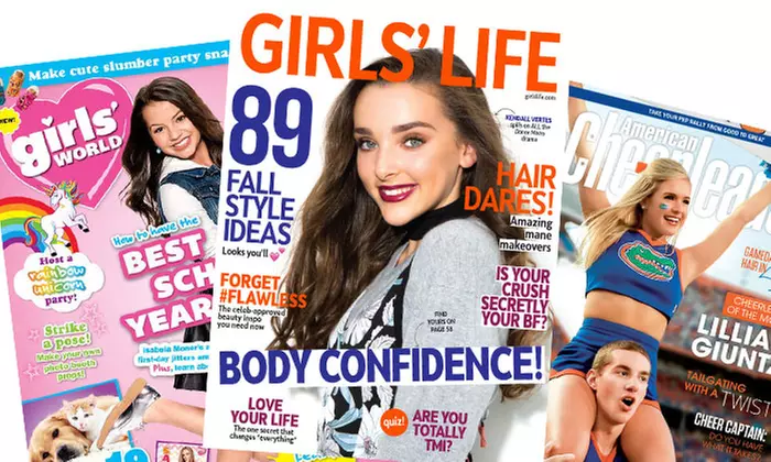 One-Year Subscription to Girls' World, American Cheerleader, or Girls' Life Magazine (Up to 50% Off) - Primary Image