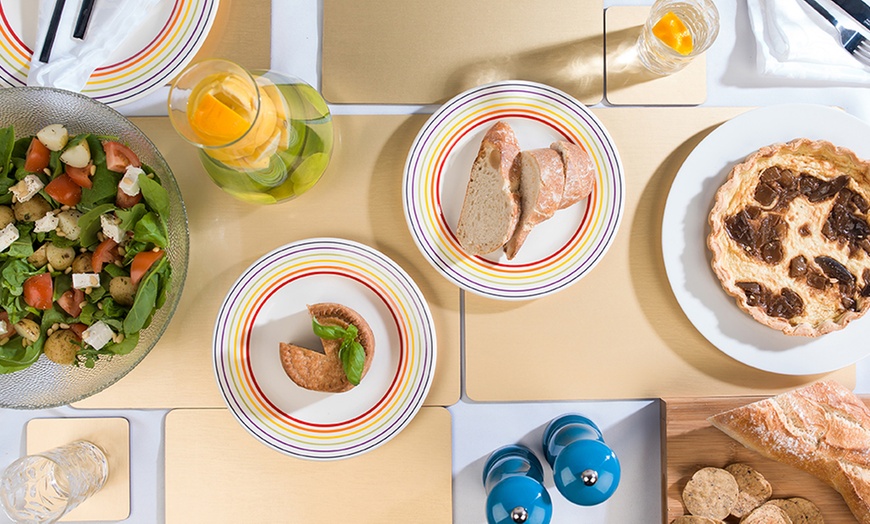 Image 11: Multi-Coloured Dinner Plates