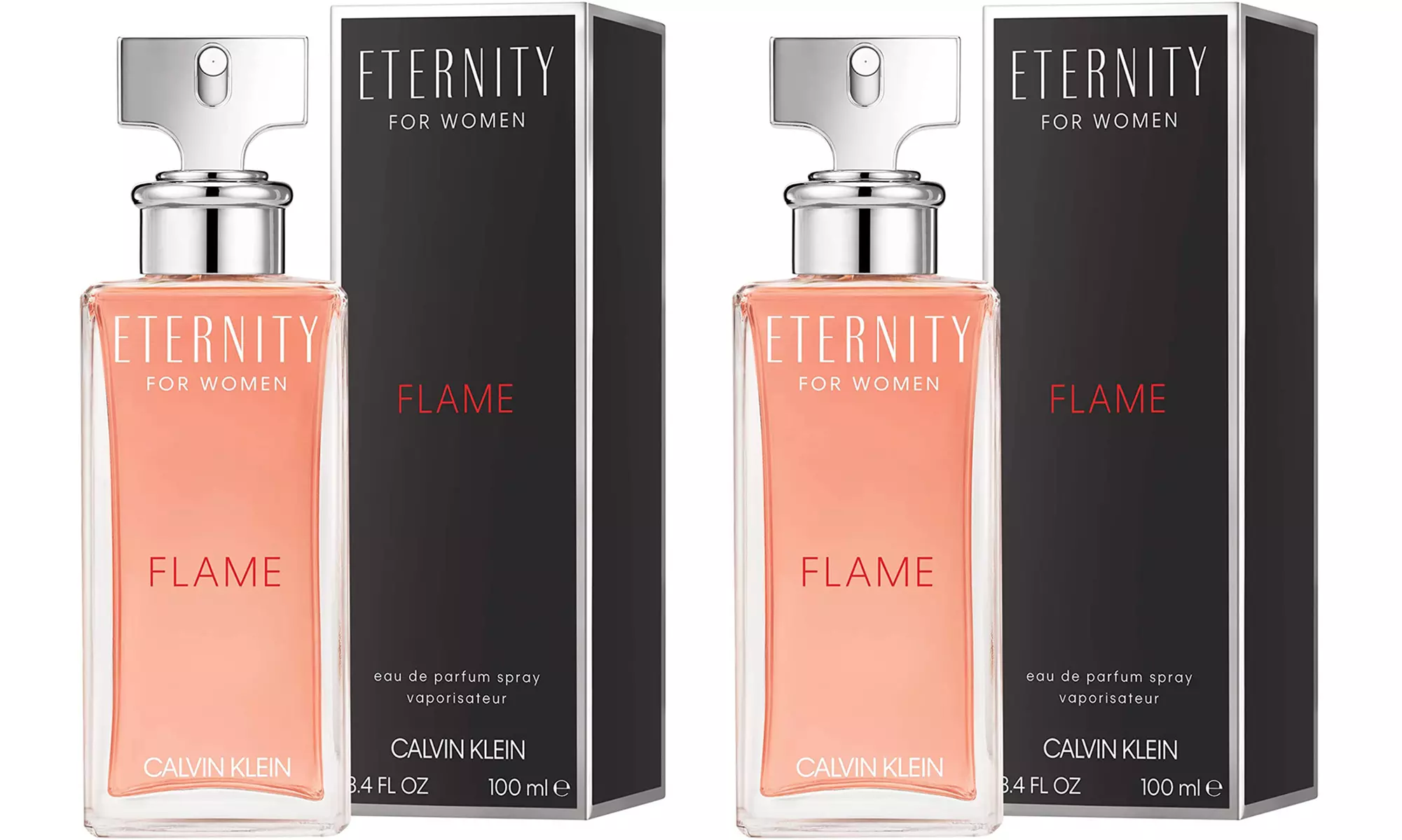 One or Two Calvin Klein Eternity Flame Women 100ml Eau de Parfum - Second Medium