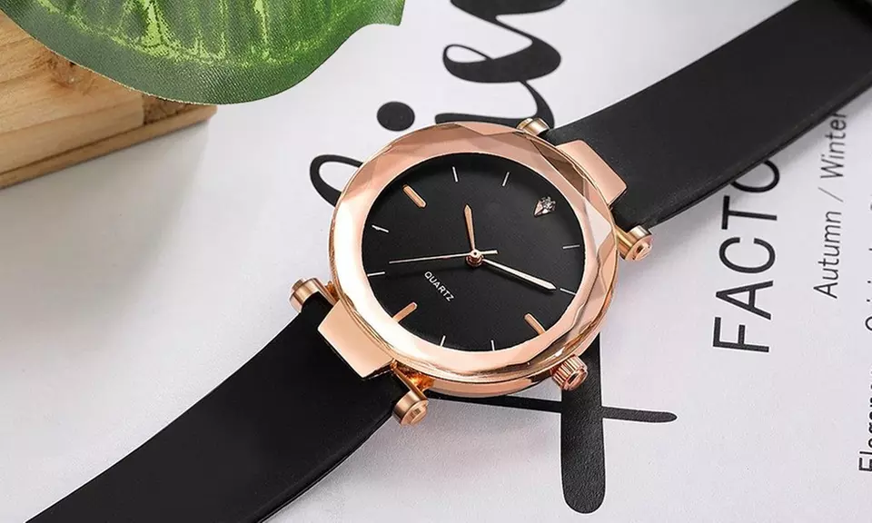 One, Two, or Three Glamorous Princess Crown Watches from Novadabs (Up to 87% Off) - Primary Image