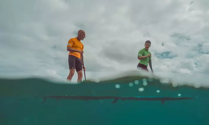 Clase de paddlesurf de 90 minutos para 1 o 2 personas