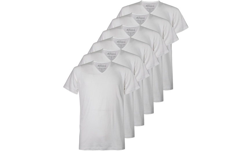 Image 13: Set da 3 o 6 T-shirt da uomo De Fonseca