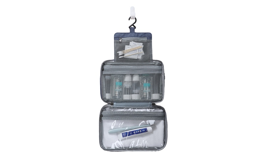 Image 7: Toiletries Travel Hanging Bag - Holiday Organiser