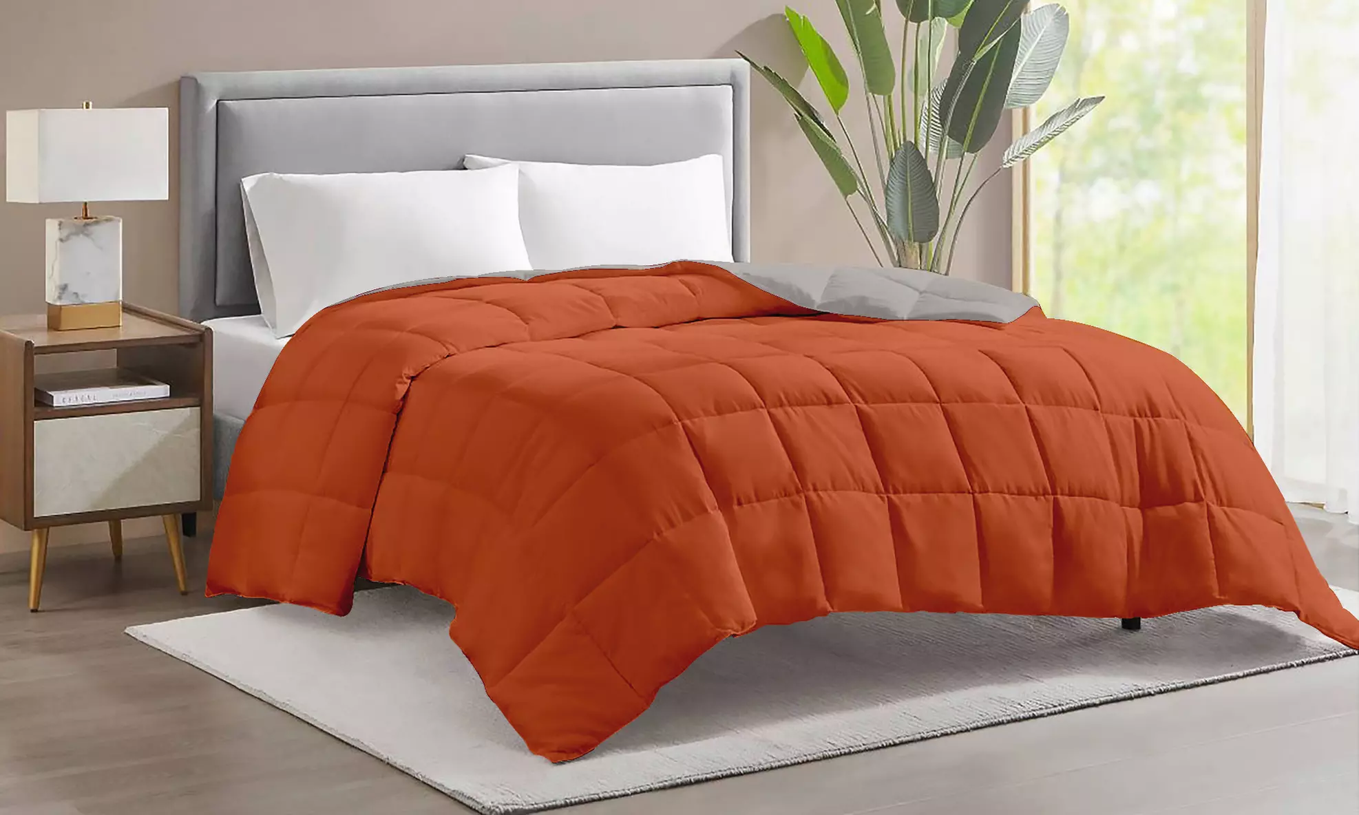 Edredón suave y cálido lavable a máquina