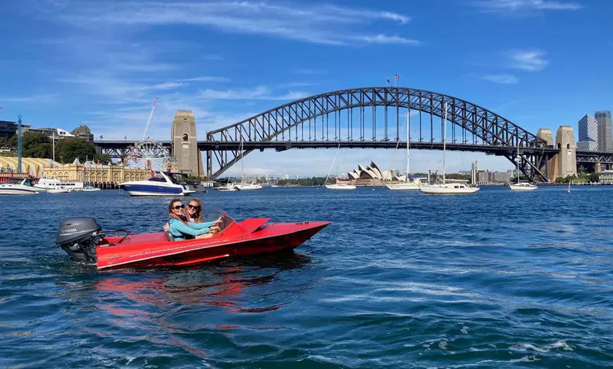 Image 5: Captain Your Own Speedboat or 3-Hour Self-Drive Sydney Speedboat Tour