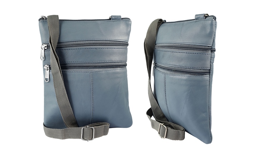 Image 12: Bolso unisex de piel auténtica Steinmeister