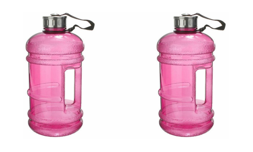 Image 3: 2.2L Gym Water Bottle