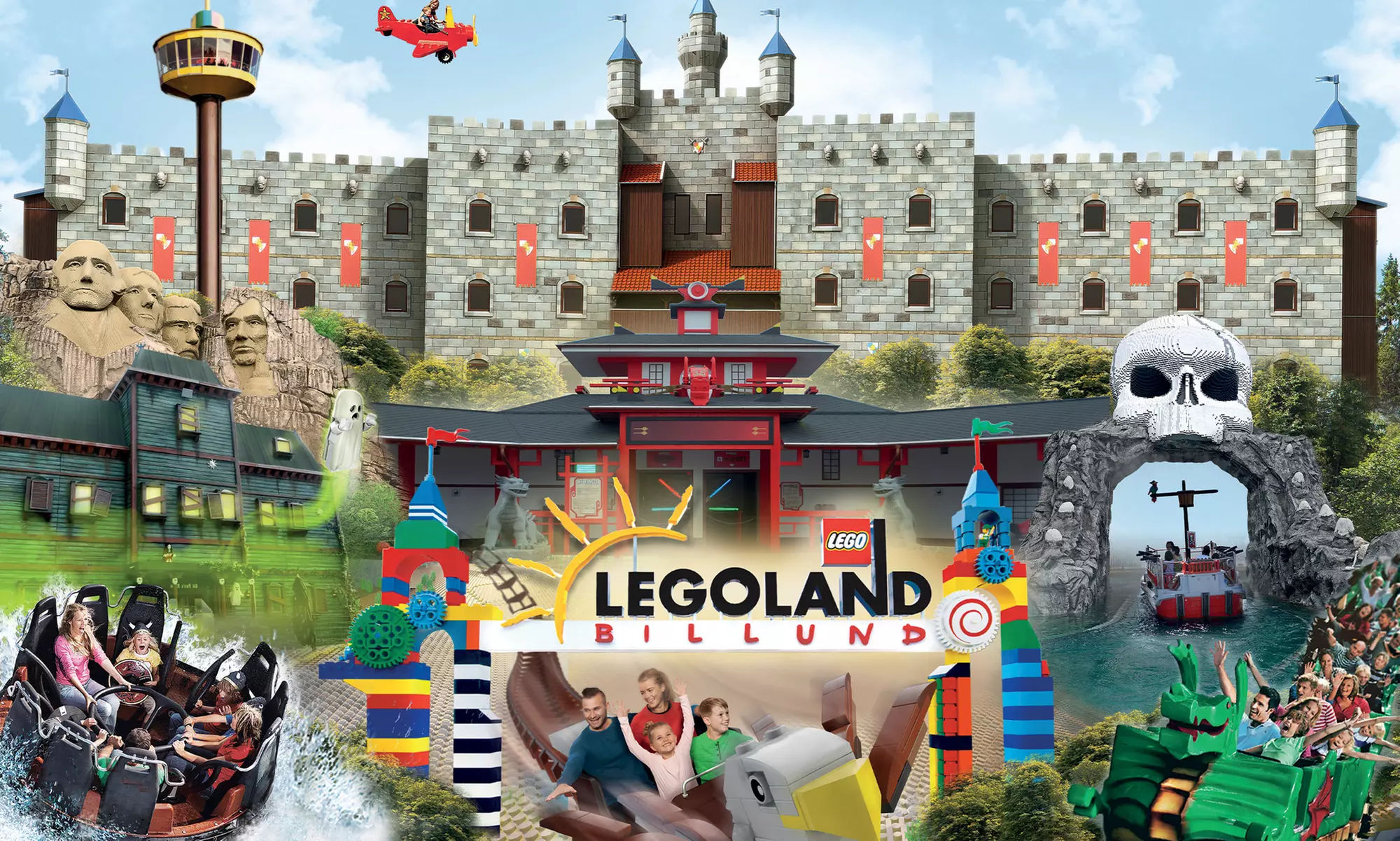 Familien-Tagesticket für 3 bis 5 Personen für die Saison 2019 im LEGOLAND® Billund Resort (bis zu 45% sparen*) - Primary Image