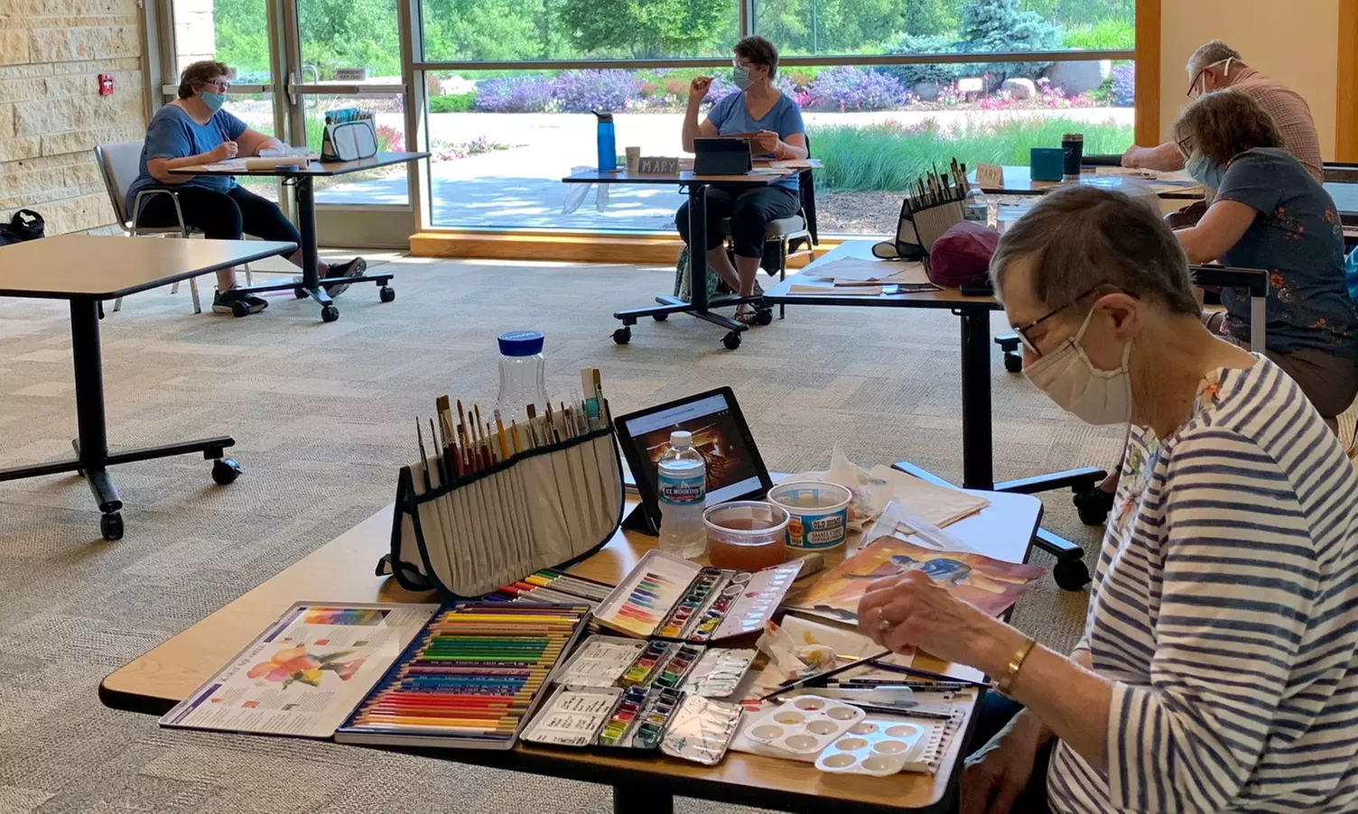 Virtual Crayons for Adults or Words & Images Class from Eagan Art House (Up to 35% Off) - Primary Image