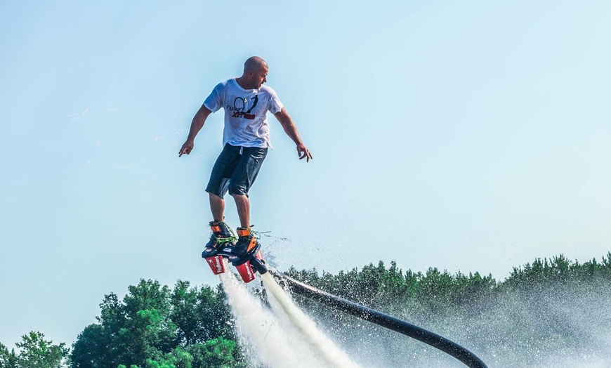 Image 7: Flyboarding or Hoverboarding