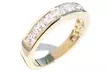 Bague gold filled et cristaux pour femme - Second Medium