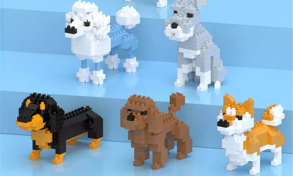 Mini Animals Building Block Kit