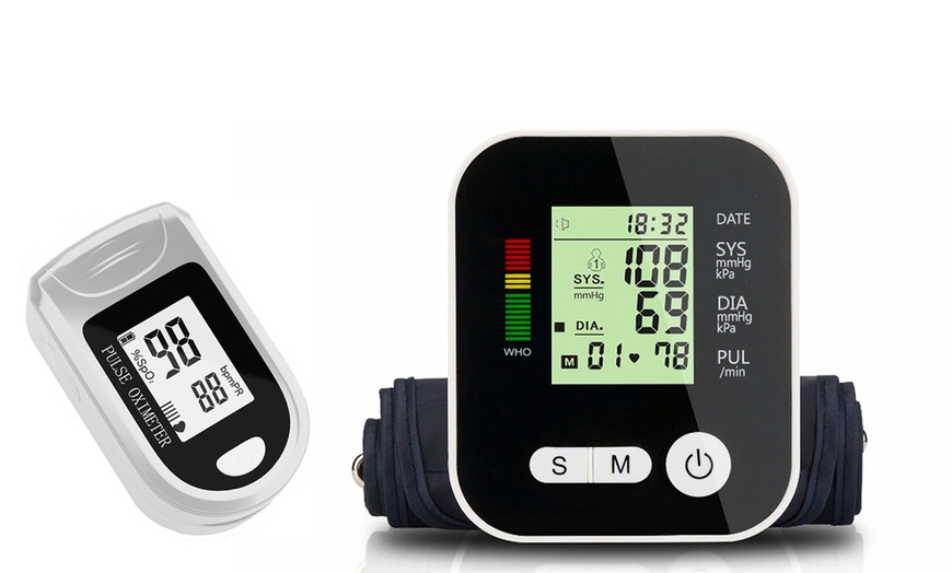 Image 6: Blood Pulse Oximeter, Blood Pressure Monitor or Forehead Thermometer