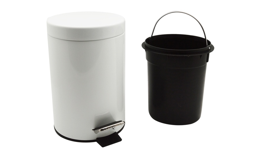 Image 10: Stainless Steel Pedal Bin