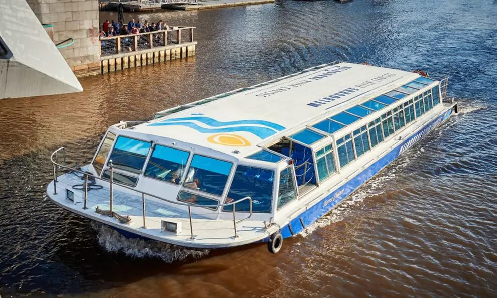 One-Hour Melbourne Sightseeing River Cruise with Tea & Coffee