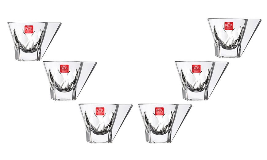 Image 2: RCR Six-Piece Crystal Tea Cup Set