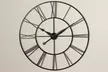 Large Vintage Cut-Out Metal Wall Clock - Image 2