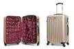 Set de 3 valises rigides American Travel ultra légères avec 4 roues multidirectionnelles, capacité allant jusqu’à 95 L - Second Medium