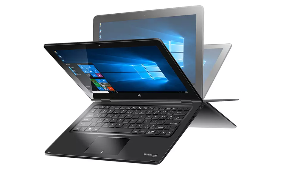 Kocaso Transformer M 11.6" Touchscreen Laptop with Intel Atom Quad-Core Processor, 2GB RAM, and 32GB eMMC Storage - Primary Image