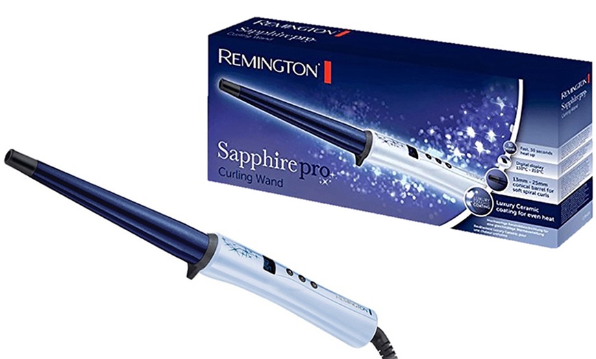 Image 1: Remington Pro Curling Hair Wand