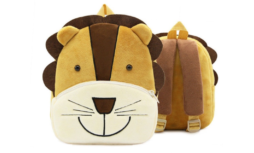 Image 17: Kids' Cartoon Animal Backpack