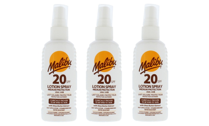 Image 5: Malibu Lotion Spray Three-Pack