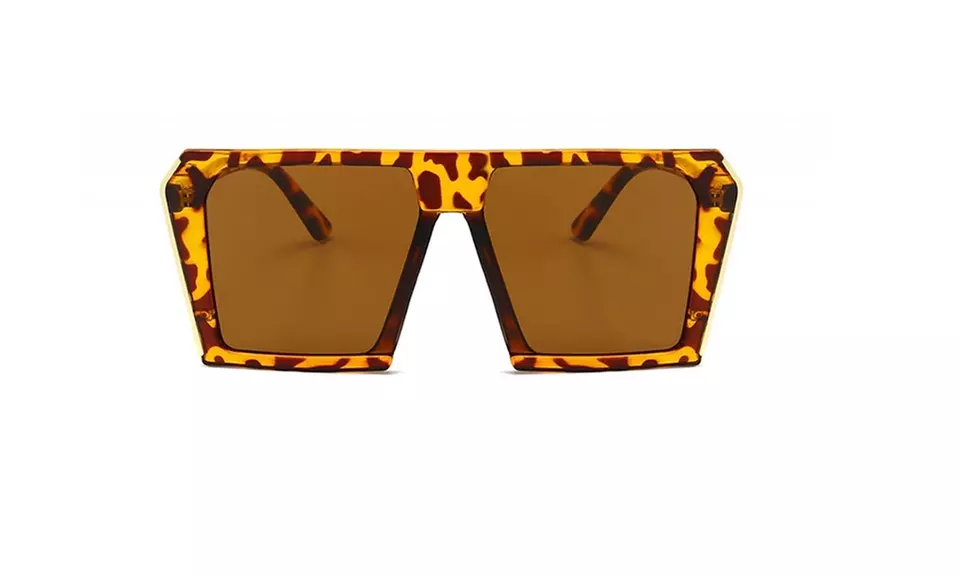 Colorful Trapezoidal Sunglasses from Novadab (Up to 84% Off). Three Options Available. - Second Medium