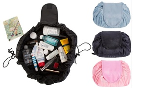 Drawstring Make-Up Travel Bag