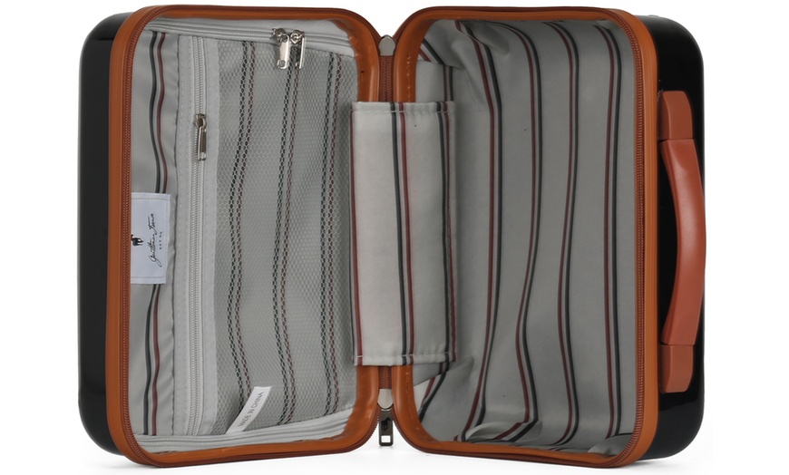 Image 8: Four Trolley Suitcases Set