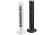 Black or White Oscillating Quiet 32'' Tower Fan - Image 2