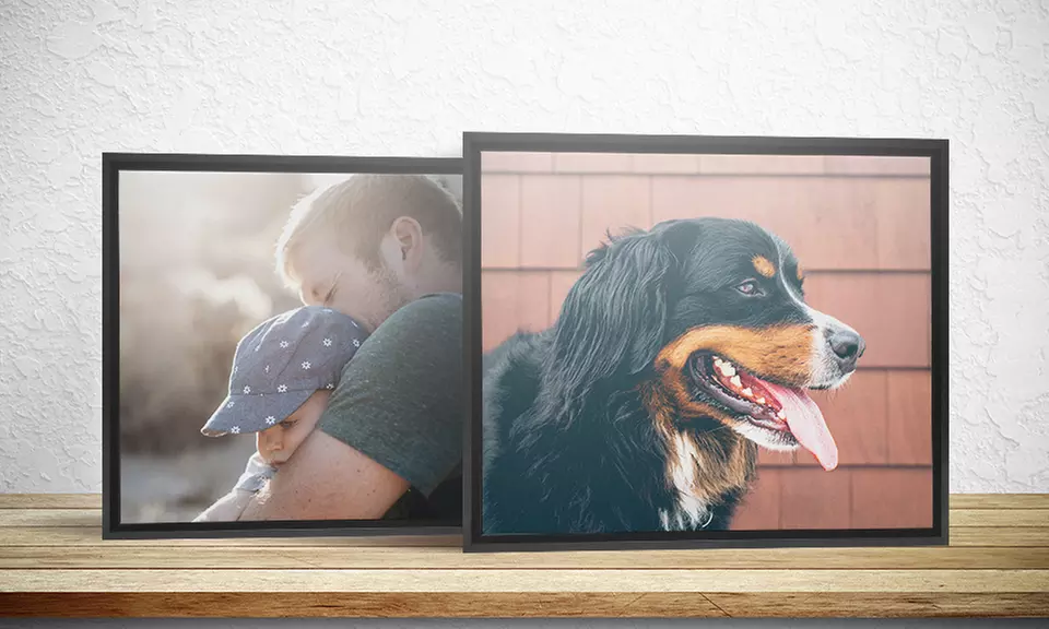 Custom Canvas with Floating Frame from CanvasPeople - Second Medium