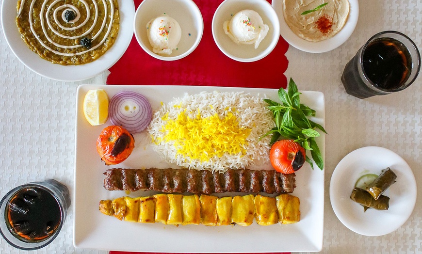 Image 2: Persian Banquet with Drinks for 2