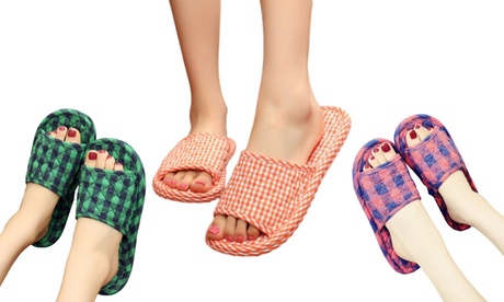 Chaussons confort mémoire de forme
