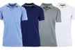 4-Pack Galaxy By Harvic Men's Dry-Fit Moisture-Wicking Polo (S-2XL) - Second Medium