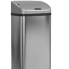 Image 5: HomCom 48L Stainless Steel Sensor Kitchen Bin with Automatic Close